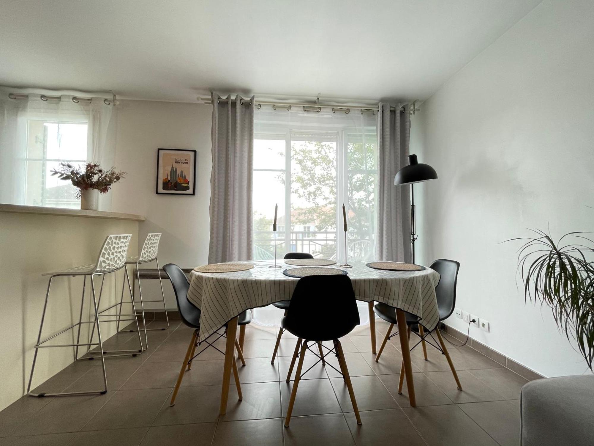 Duplex Moderne 8Per&3Ch&10 Min Disney&Parking Free Magny-le-Hongre Luaran gambar