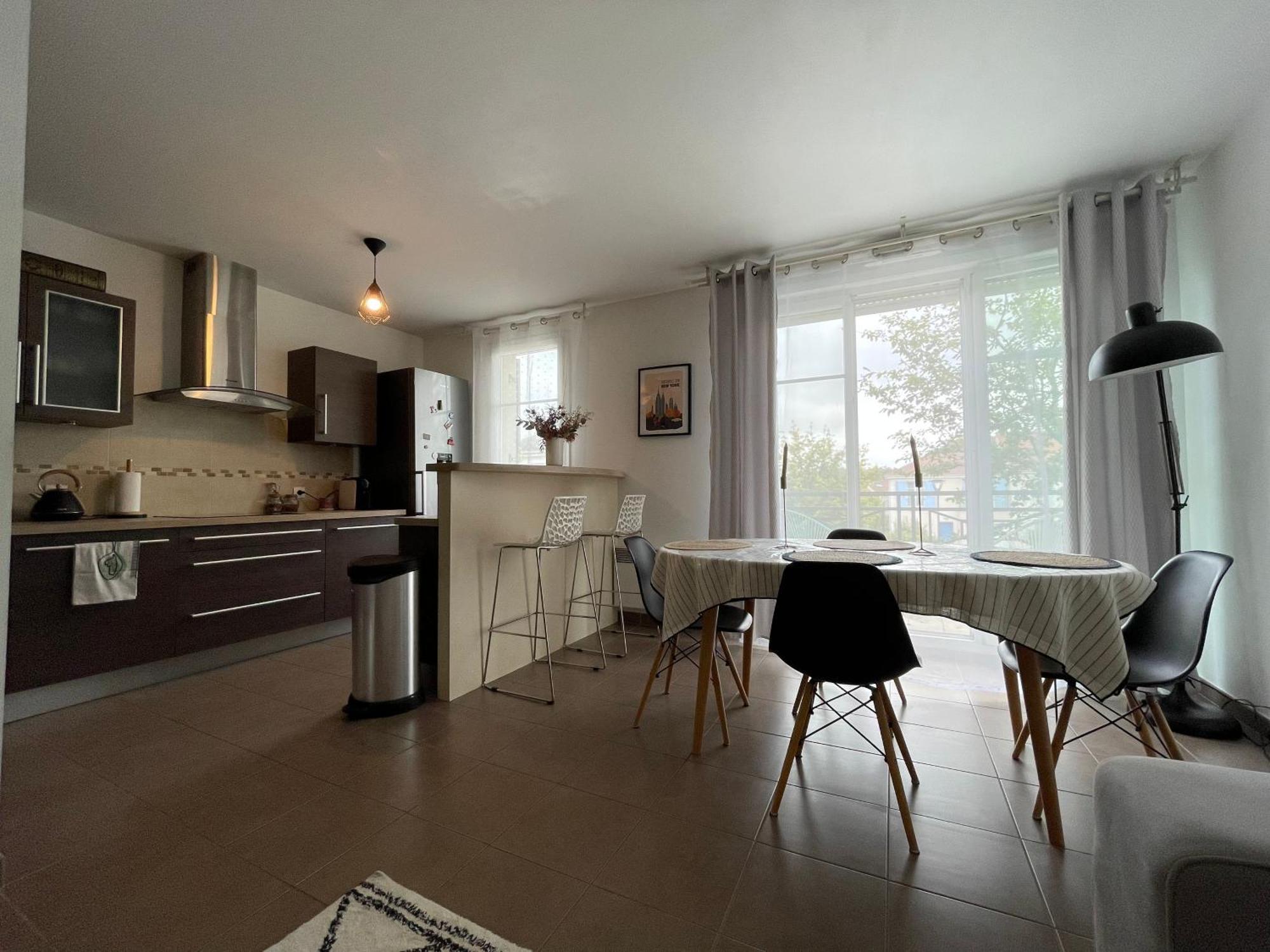 Duplex Moderne 8Per&3Ch&10 Min Disney&Parking Free Magny-le-Hongre Luaran gambar